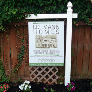 Lehmann Homes signage